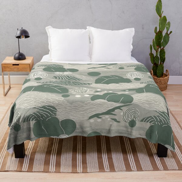 Item preview, Soothing Rocks And Ripples Minimalistic Japanese Pattern designed and sold by Wonder Of Light.