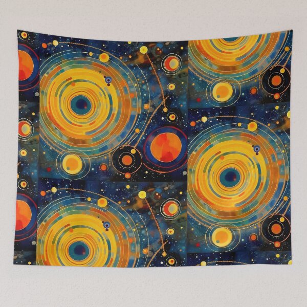 Item preview, Modern Art Solar System designed and sold by BopBopShop.