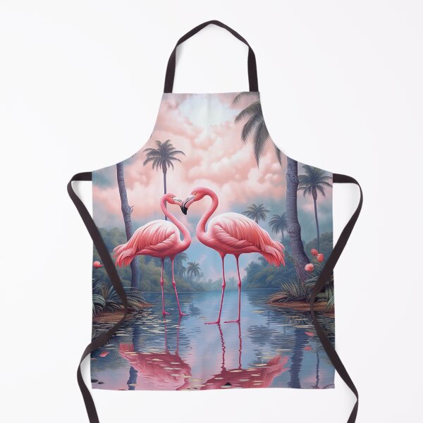 Item preview, Flamingos And Palm Trees designed and sold by InkspireWay.