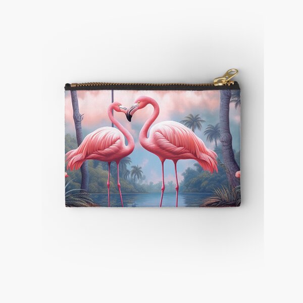 Item preview, Flamingos And Palm Trees designed and sold by InkspireWay.