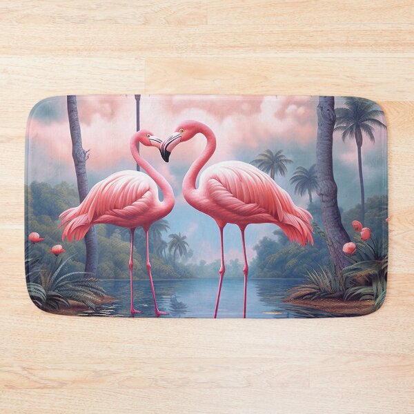 Item preview, Flamingos And Palm Trees designed and sold by InkspireWay.