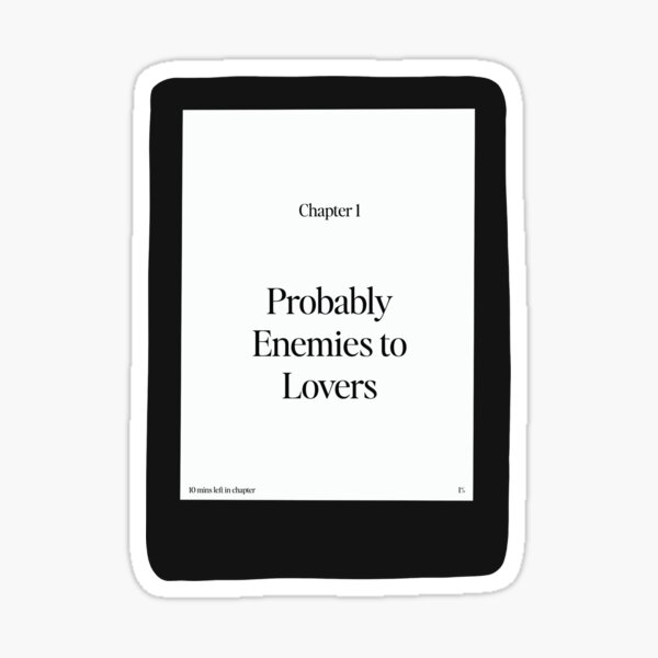 Artikel-Vorschau von Wahrscheinlich Enemies to Lovers Kindle, designt und verkauft von Lindsay  Trump.