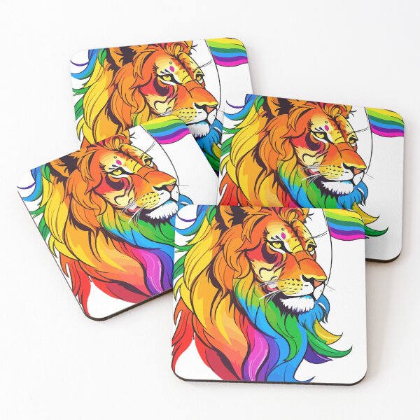 Item preview, Pride Lion 3 designed and sold by StonebridgeArt.