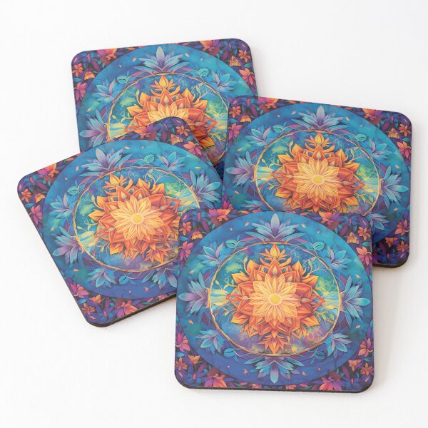 Item preview, Serene Floral Mandala Flower Pattern designed and sold by Aquvis.