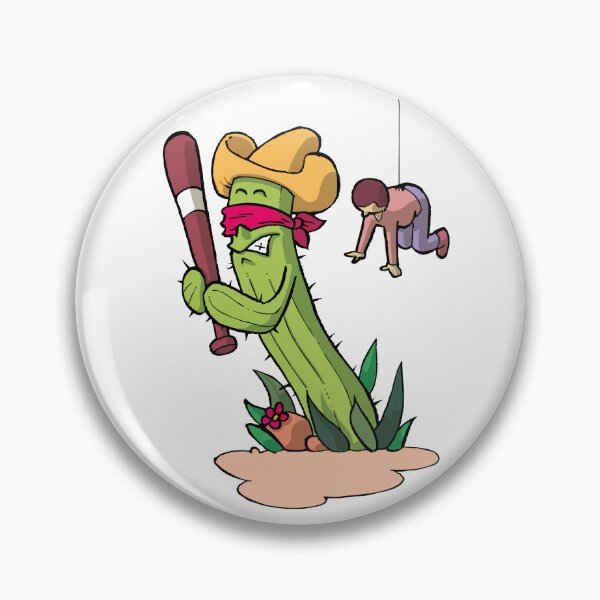 Item preview, Cactus and the pink piñata designed and sold by Guillaume Desbiolles.