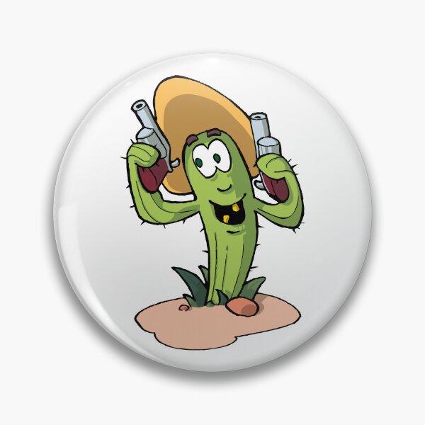 Item preview, pink bandido cactus designed and sold by Guillaume Desbiolles.