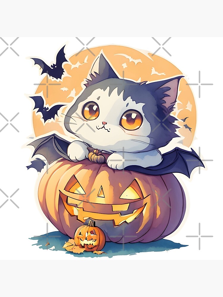 Halloween anime kitty | Anime Amino