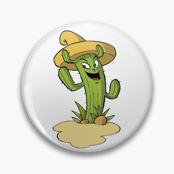 Item preview, Cactus with a sepia sombrero designed and sold by Guillaume Desbiolles.