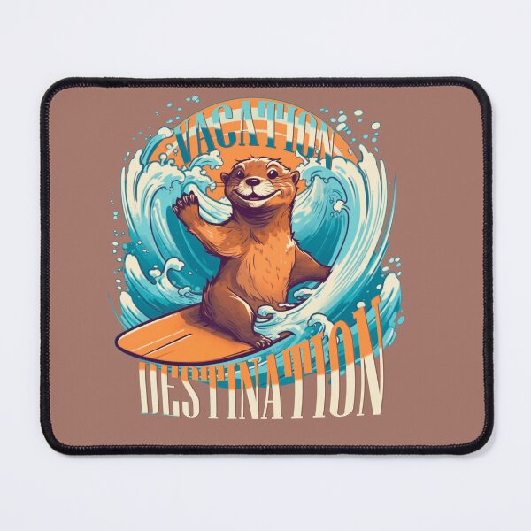 Item preview, Vacation Destination Otter designed and sold by Capybearable.