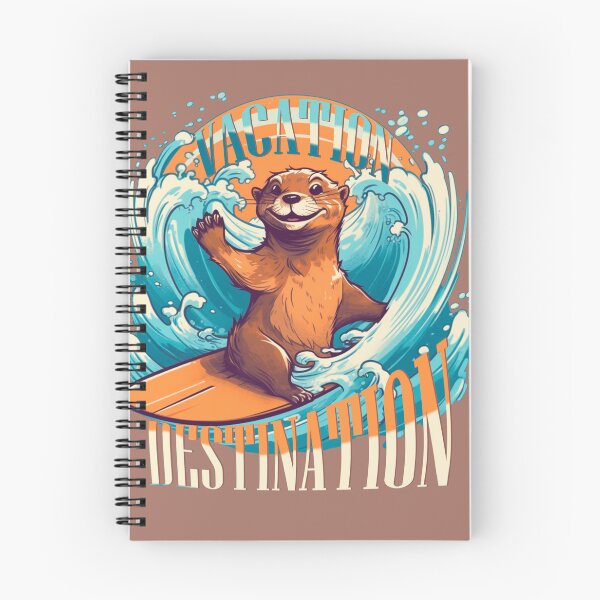 Item preview, Destino de vacaciones Nutria designed and sold by Capybearable.