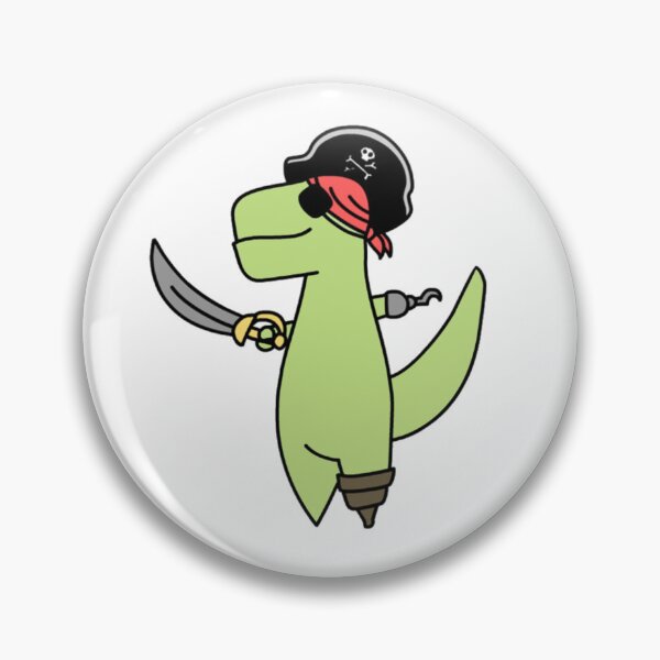 Item preview, Pirate Timmy T-Rex designed and sold by LoofandTimmy.