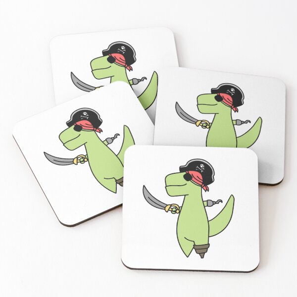 Item preview, Pirate Timmy T-Rex designed and sold by LoofandTimmy.