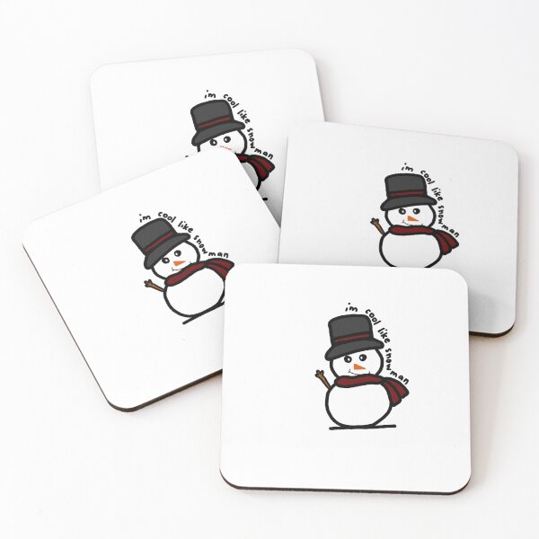Item preview, Cute snowman with quotes designed and sold by workofartmy.
