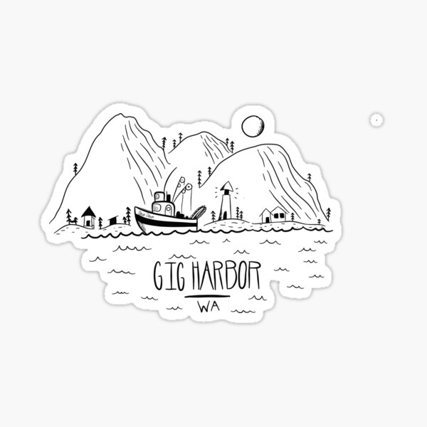 Item preview, Gig Harbor  designed and sold by Clare Socal.
