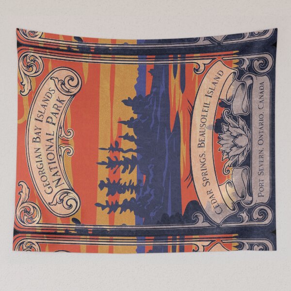 Item preview, Georgian Bay National Park Canada Vintage designed and sold by JordanHolmes.