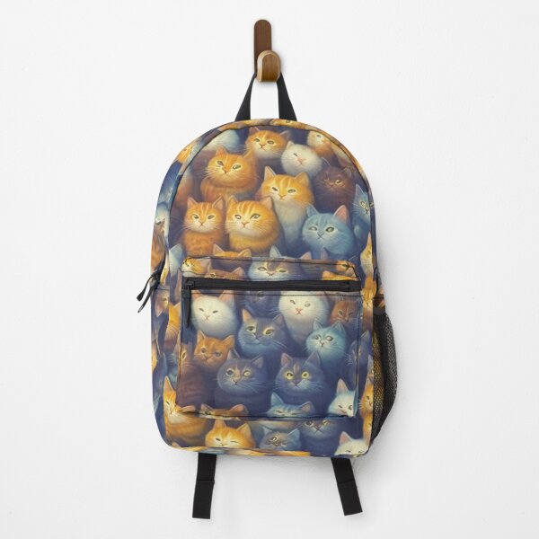Item preview, Paws of Harmony: A Playful Tapestry Cats in Pattern designed and sold by ChefTonyArt.