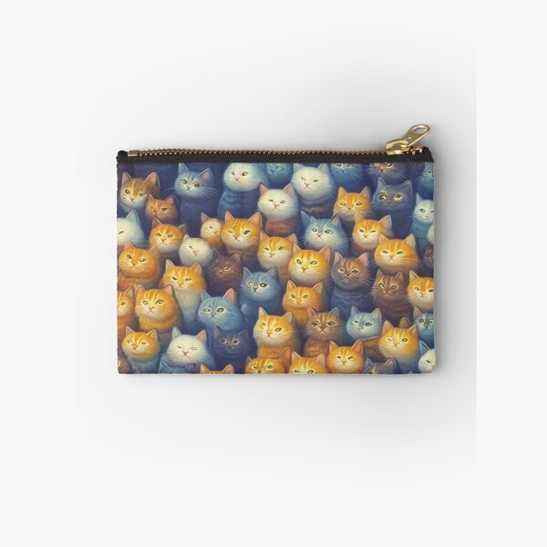 Item preview, Paws of Harmony: A Playful Tapestry Cats in Pattern designed and sold by ChefTonyArt.