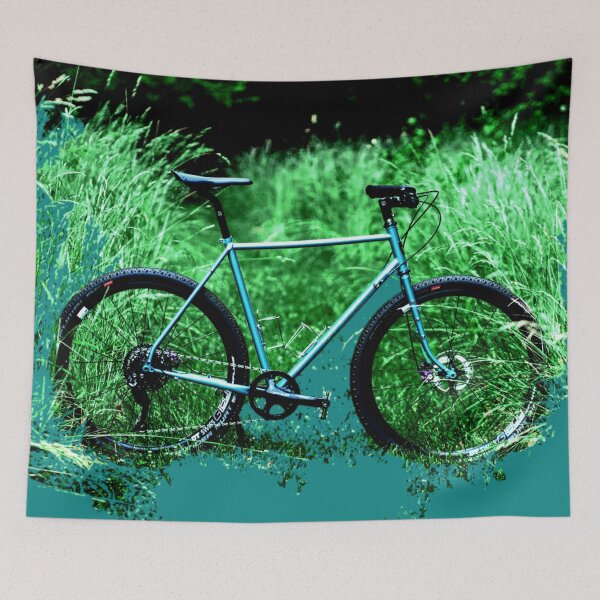 Item preview, Bike In Grass designed and sold by ontological.