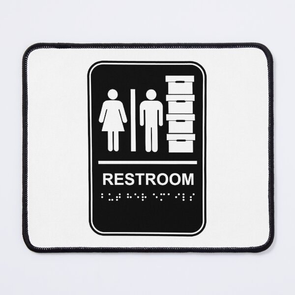 Item preview, Trump Restroom and Document Storage - BUT HER EMAILS in braille designed and sold by Thelittlelord.