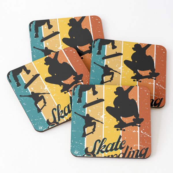 Item preview, Skate Boarding Vintage style Design designed and sold by AlbastakiArts.