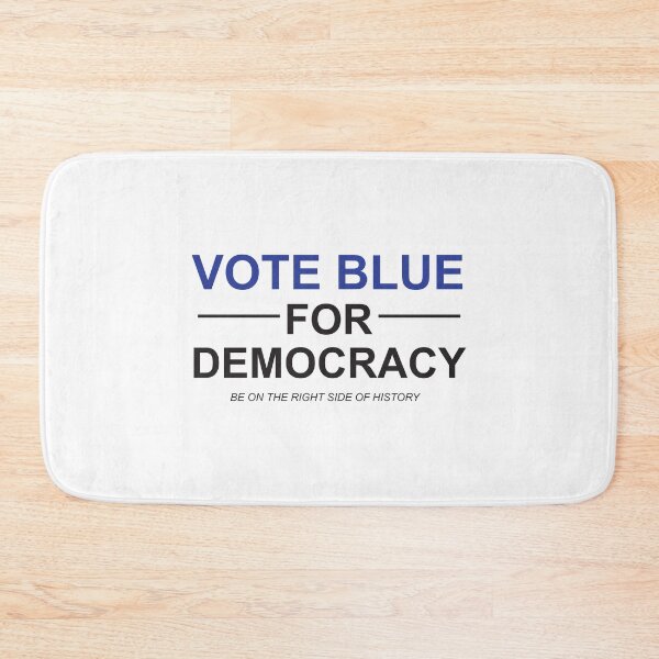 Item preview, Vote blue for democracy designed and sold by Politics-Corner.