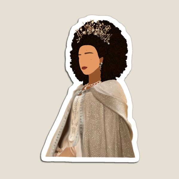 Aperçu de l'œuvre Reine Charlotte Bridgerton créée et vendue par sweetartdoodles.