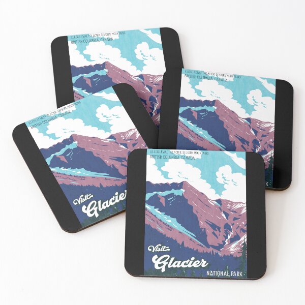 Item preview, Glacier National Park Canada Poster designed and sold by JordanHolmes.