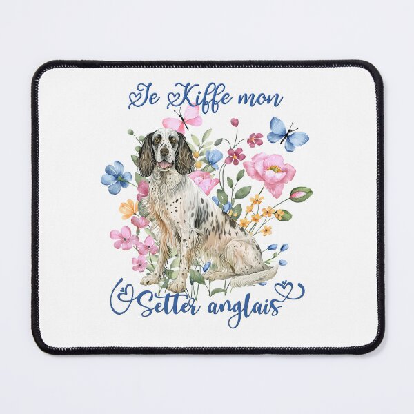 Item preview, Dog English Setter (English Setter), I love my English Setter for hunting dog lovers, in French designed and sold by isaweb.