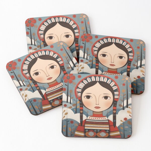 Item preview,  native cultures, folk art style designed and sold by SBD-Shop.