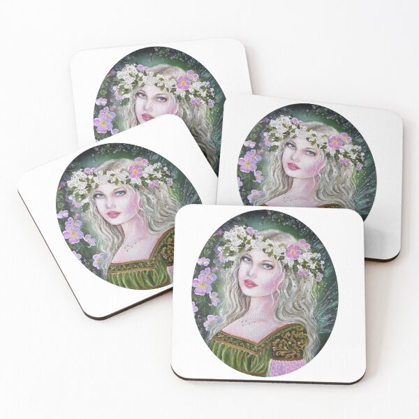 Item preview, Doncella de flor de espino Beltane May designed and sold by Gabriella  Szabo.