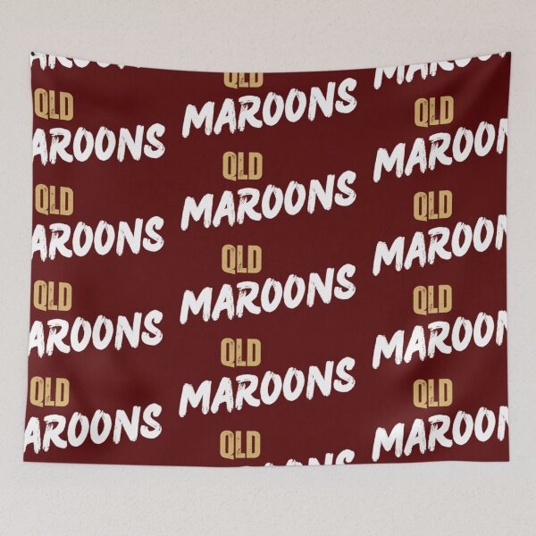 Item preview, Queensland Maroons Rugby League  designed and sold by Figgy Print.