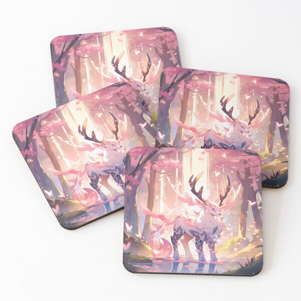 Item preview, Stag Deer in a Magical Candycore Forest designed and sold by rcwm.