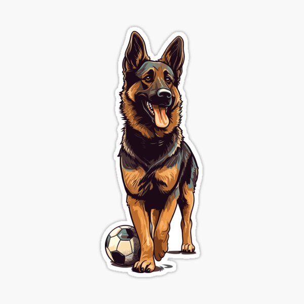 Premium AI Image  Football player cute dog chasing the ball