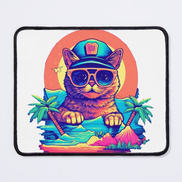 Item preview, Sandsational Cat-titude: Beachside Bliss designed and sold by Hados Damilola.