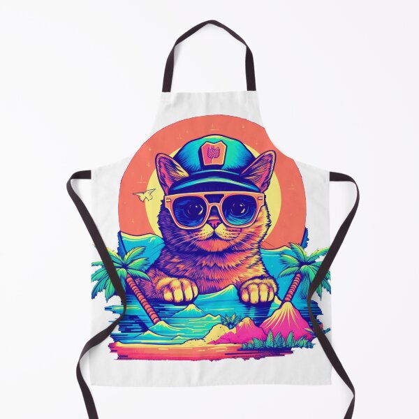 Item preview, Sandsational Cat-titude: Beachside Bliss designed and sold by Hados Damilola.