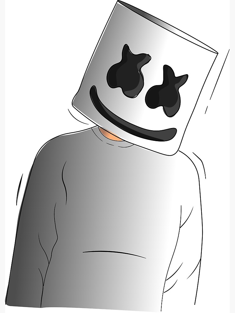 Drawing 50 Hours Straight – Marshmello - Creartive Mind