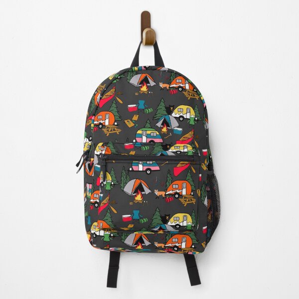 Item preview, Camp Life on Grey designed and sold by Quick Brown Fox Canada.