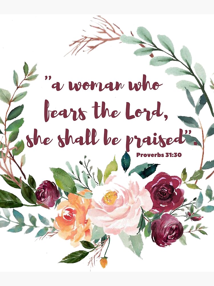 A Woman Who Fears The Lord {Poster} A Woman Who Fears The Lord {Poster}