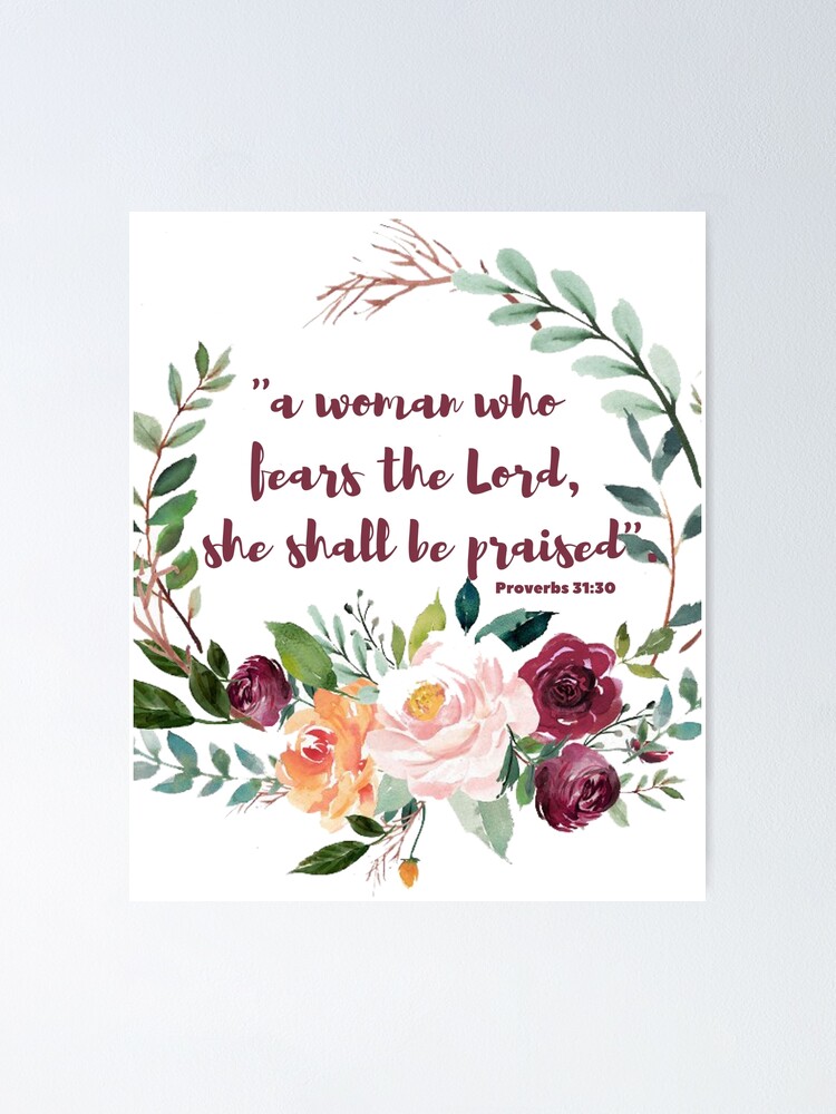 A Woman Who Fears The Lord {Poster} A Woman Who Fears The Lord {Poster}