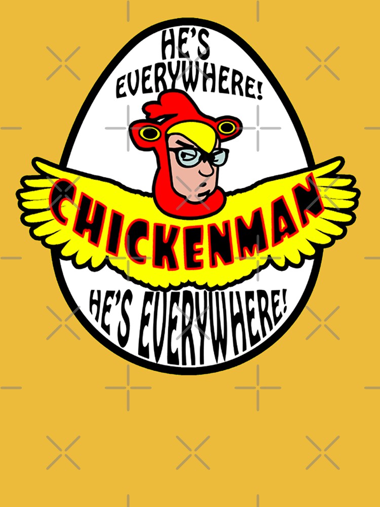 Thumbnail 7 of 7, Essential T-Shirt, Chicken Man! designed and sold by DamienOujia.