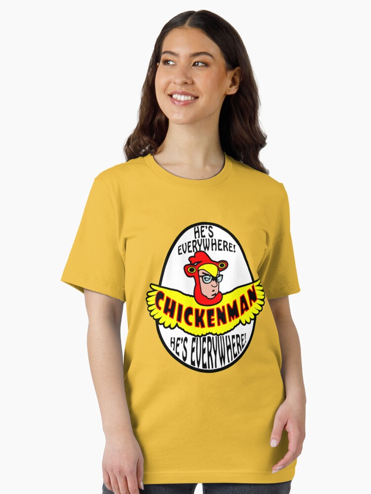 Thumbnail 2 of 7, Essential T-Shirt, Chicken Man! designed and sold by DamienOujia.