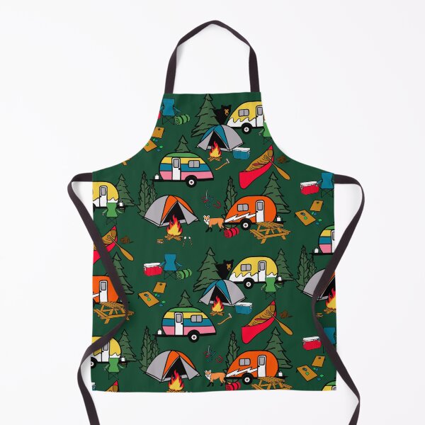 Item preview, Camp Life on Green designed and sold by Quick Brown Fox Canada.