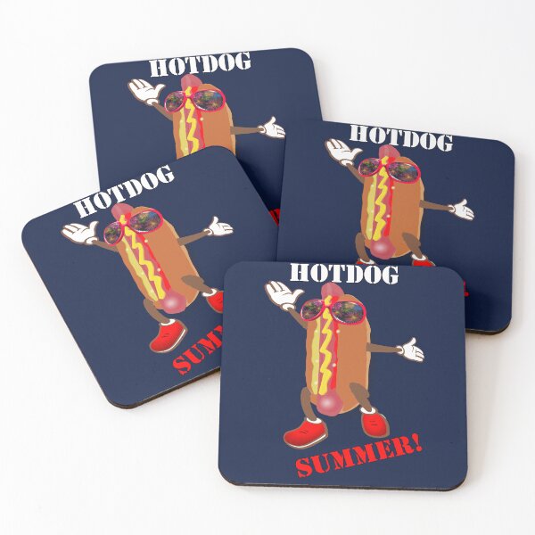 Item preview, Hot Dog Summer Funny Saying designed and sold by tamdevo1.