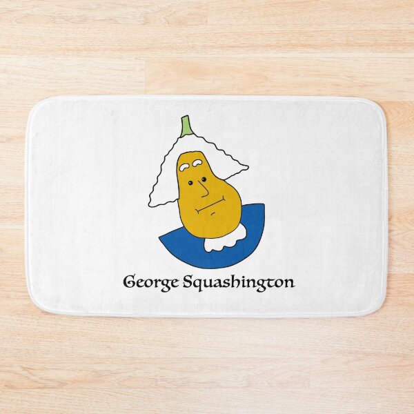 Item preview, George Squashington History Pun Cartoon Drawing designed and sold by rosaliemillen.