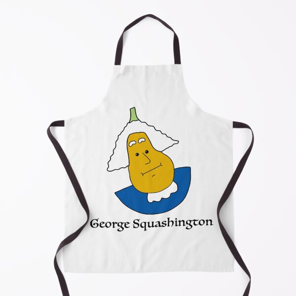 Item preview, George Squashington History Pun Cartoon Drawing designed and sold by rosaliemillen.