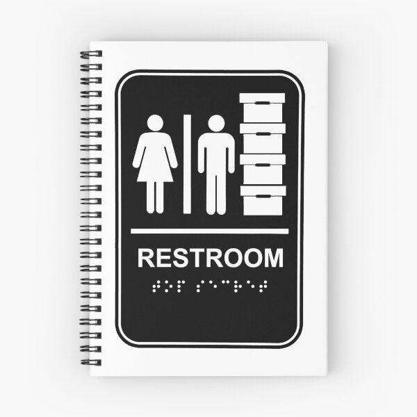 Item preview, Trump Restroom and Document Storage - TOP SECRET in braille designed and sold by Thelittlelord.