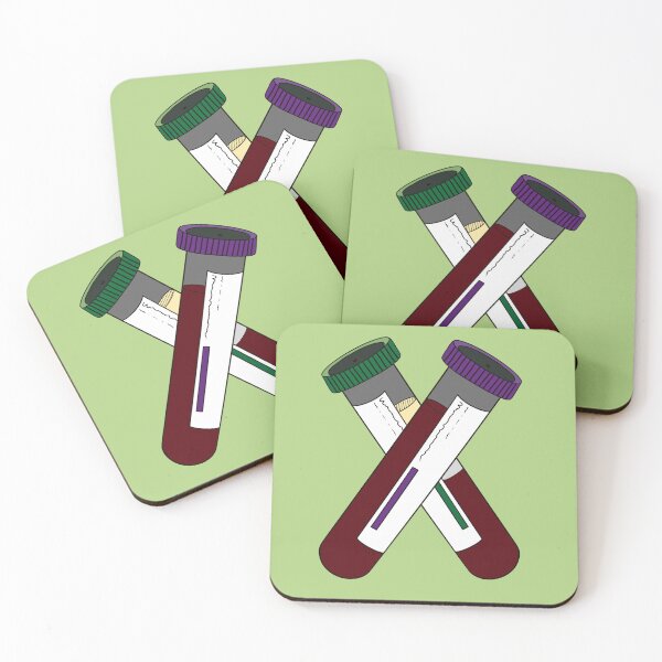 Item preview, Medical Lab or Laboratory Science Blood Tubes EDTA and Heparin designed and sold by thedigitalkrewe.