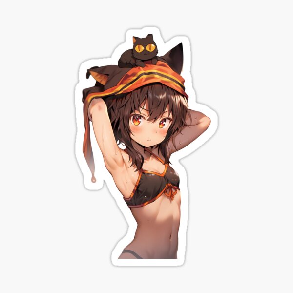 Anime – Konosuba – Megumin (and Chomusuke!) – Welcome to MegaMouseArts!