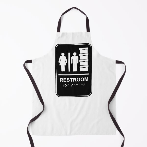 Item preview, Trump Restroom and Document Storage - TOP SECRET in braille designed and sold by Thelittlelord.
