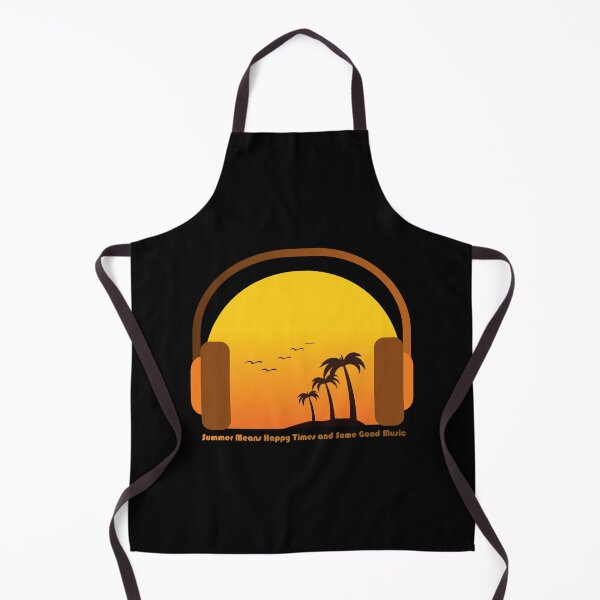 Item preview, Summer means happy times and some good music designed and sold by TheFineShirt.